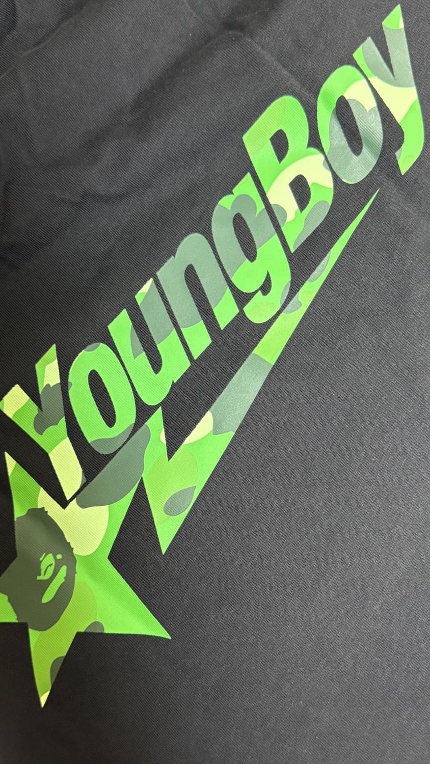 BAPE® × YOUNGBOY NEVER BROKE AGAIN STA T 상품이미지2