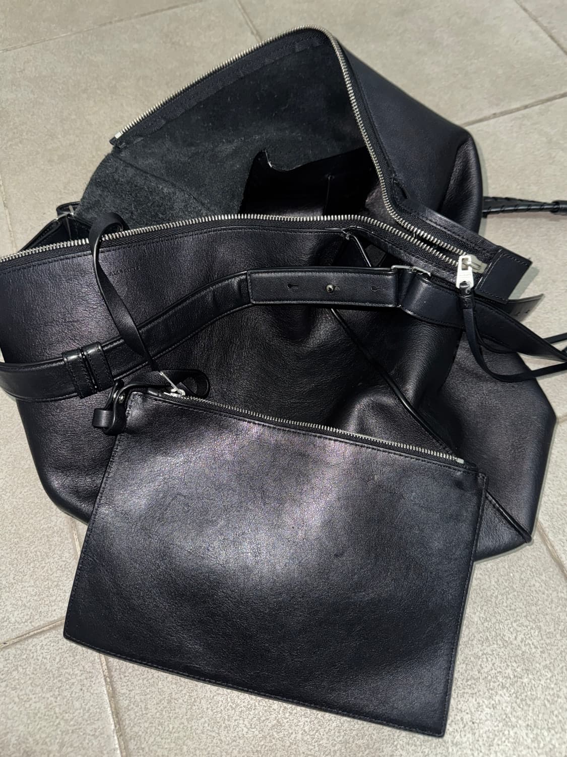 올세인츠 레더 숄더백 상품이미지4