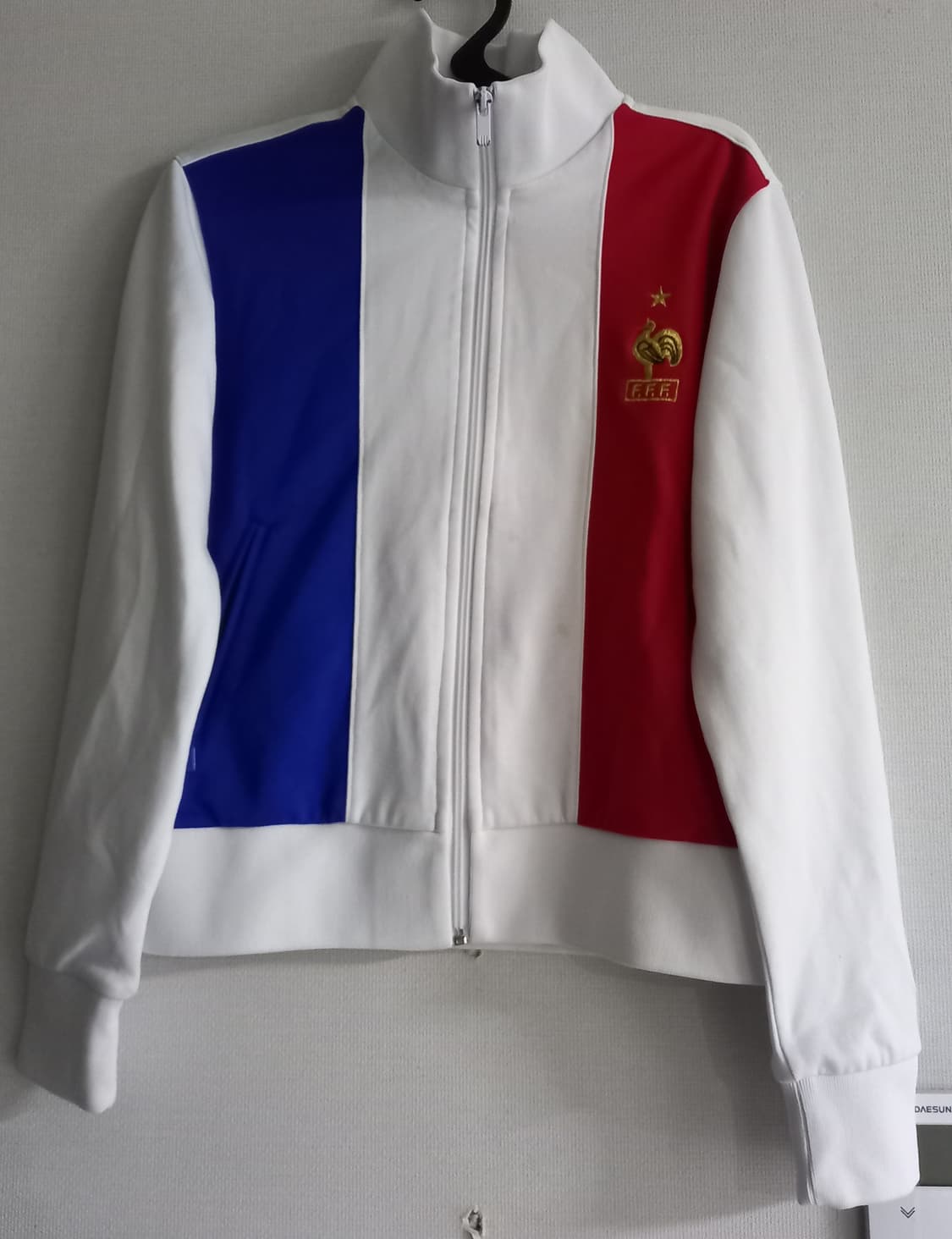 아디다스 프랑스 트랙탑 저지 져지집업 85~90 상품이미지1