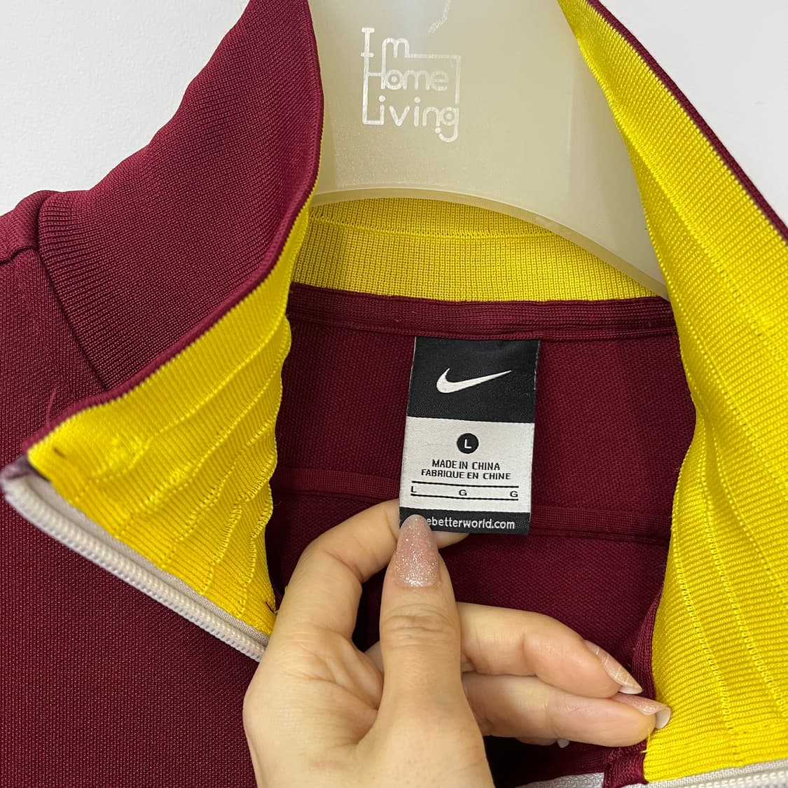 나이키 바르셀로나 버건디 트랙탑 져지 상품이미지6