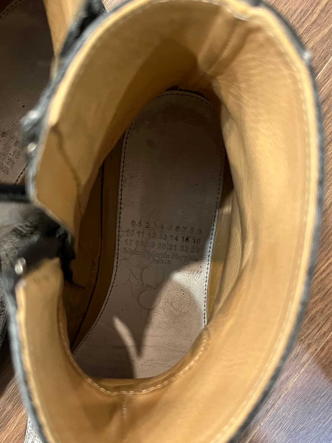 마르지엘라 H&M 페인팅 부츠 43 상품이미지6