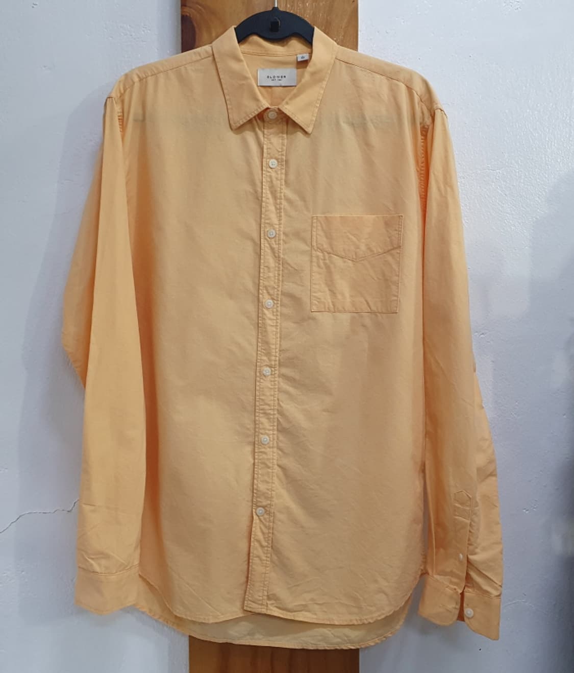 SLOWER 솔리드 긴팔남방(105) 상품이미지1