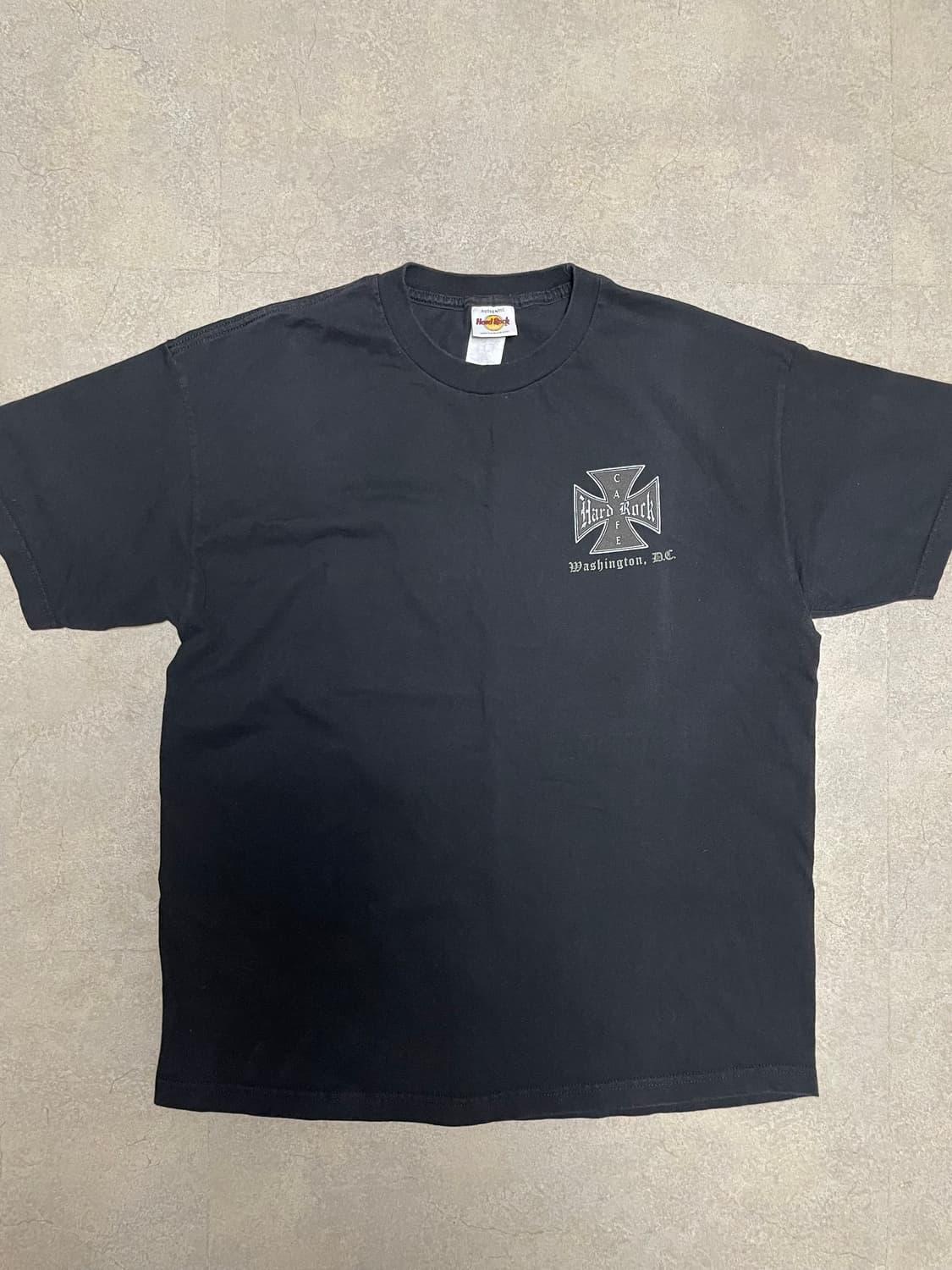 하드락 카페 웨스트코스트챠퍼스 크로스 로고 반팔 티셔츠 상품이미지1