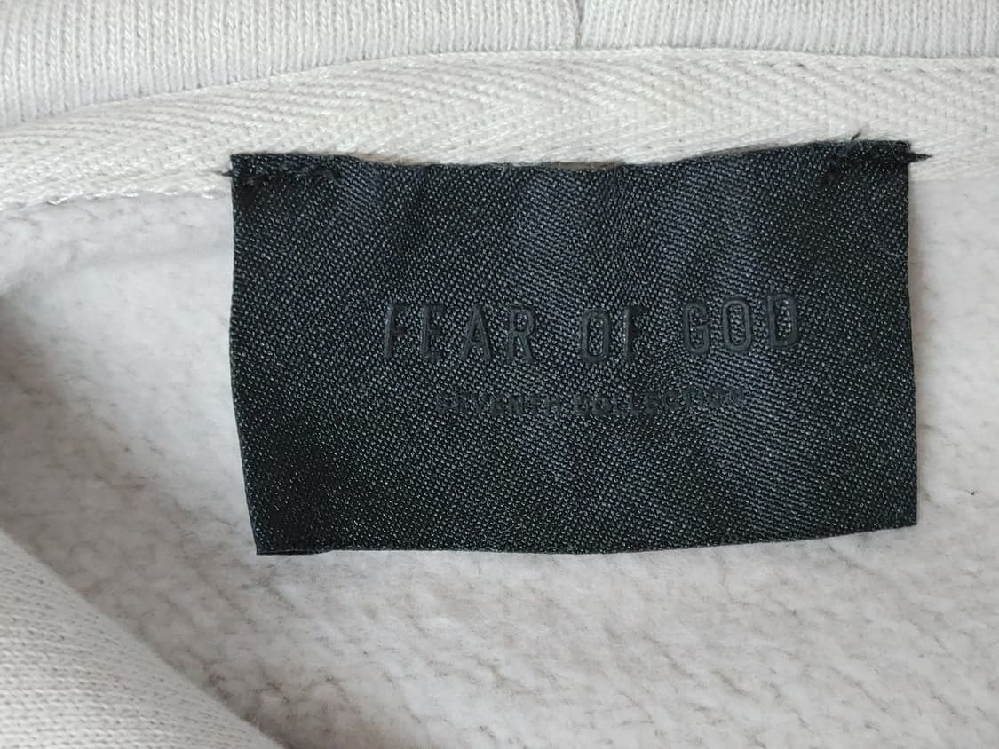 FEAR OF GOD 피어 오브 갓 오버핏 안감기모 긴팔후드티 상품이미지5