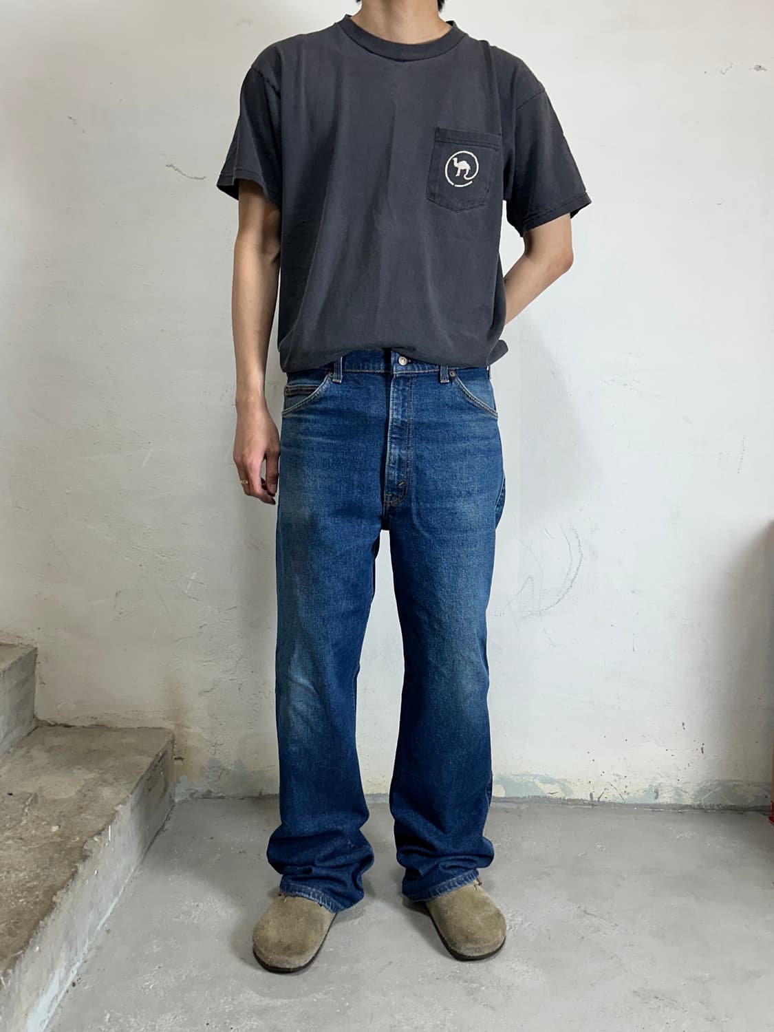 90's USA 빈티지 리바이스 517 오렌지탭 부츠컷 상품이미지4