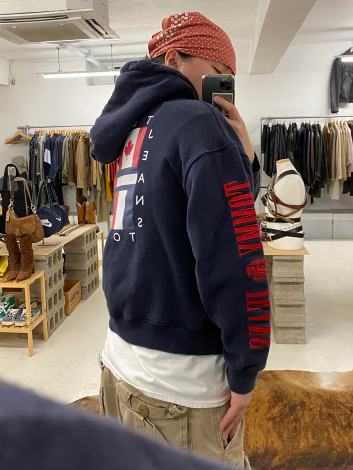 TOMMY HILFIGER flag hood t-shirts 상품이미지2
