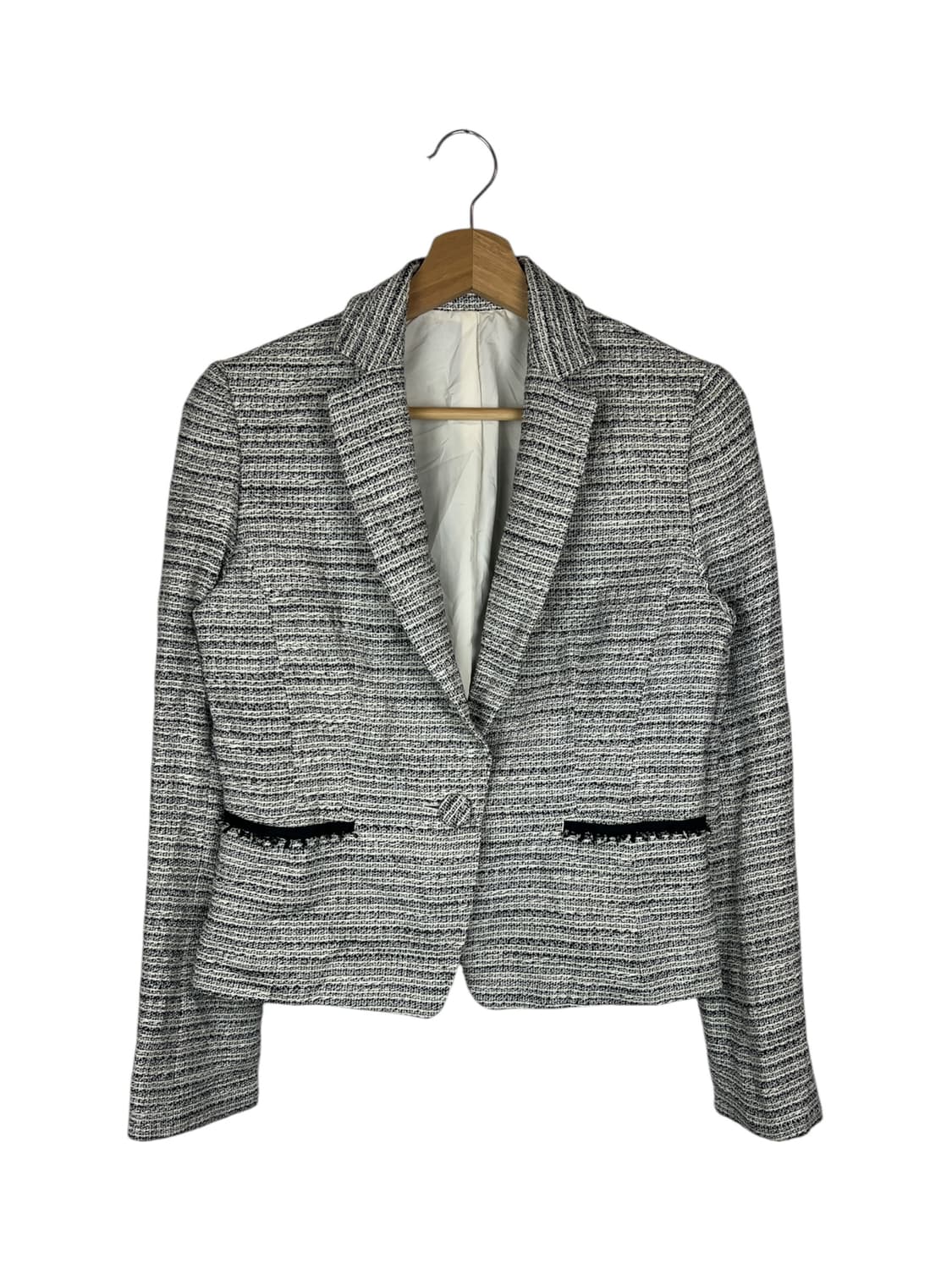 COMME CA ISM 트위드 자켓 스커트 셋업 상품이미지1