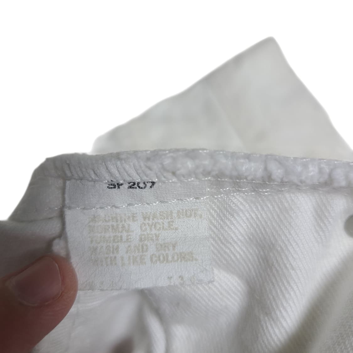 '80s U.S.A Levi’s 505 White Jeans 상품이미지7