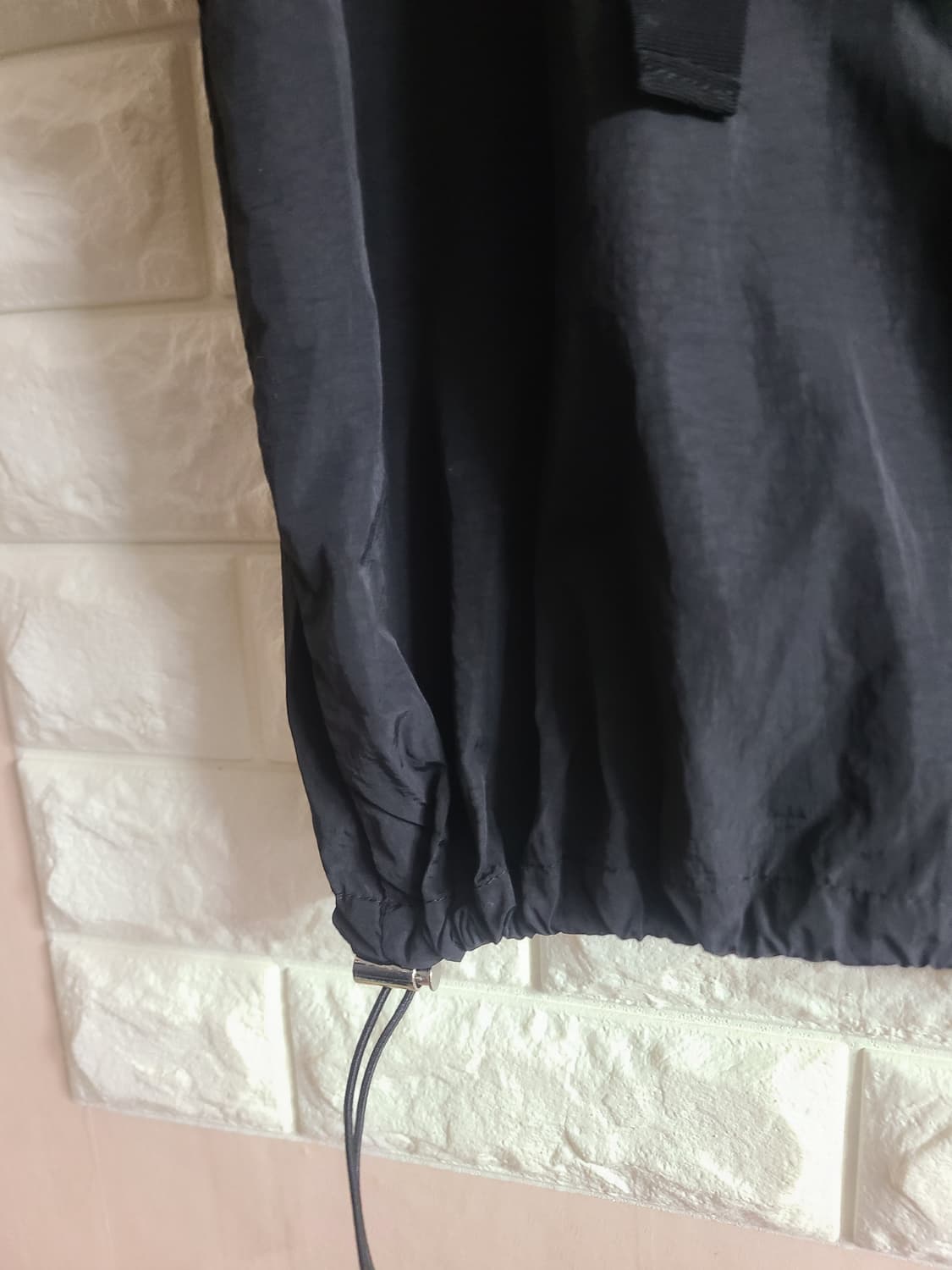 OZOC 블랙 후드 나시 바람막이 상품이미지5