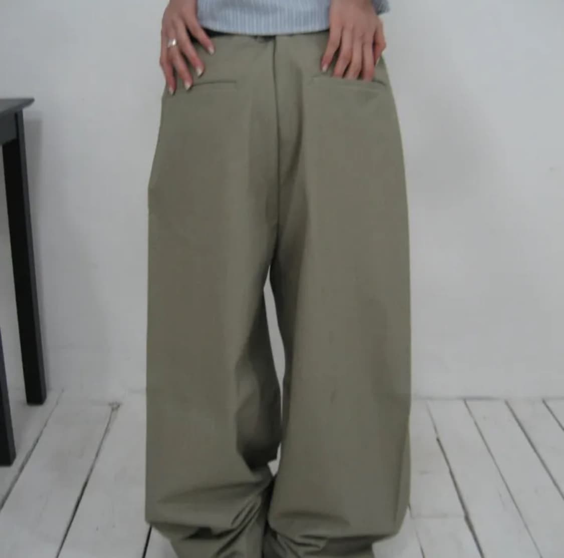 투턱 슬랙스 상품이미지2