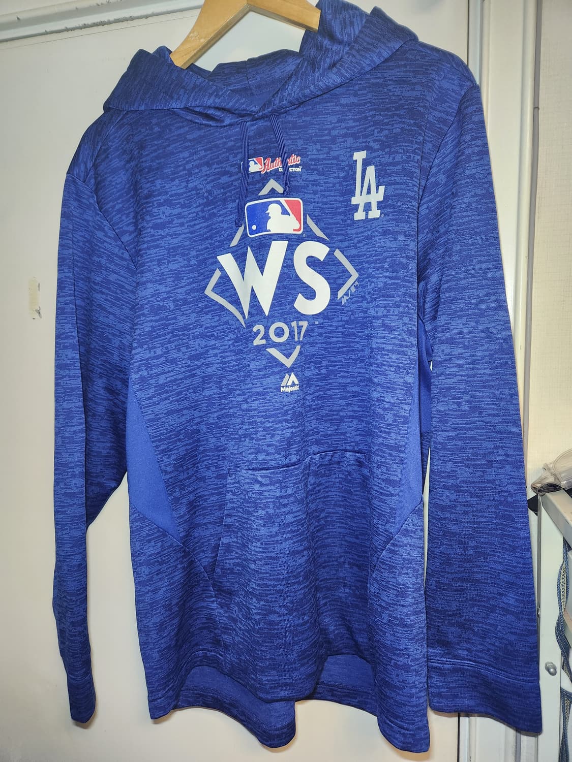 마제스틱 LA 다저스 월드시리즈 후드티 유니폼M 상품이미지1