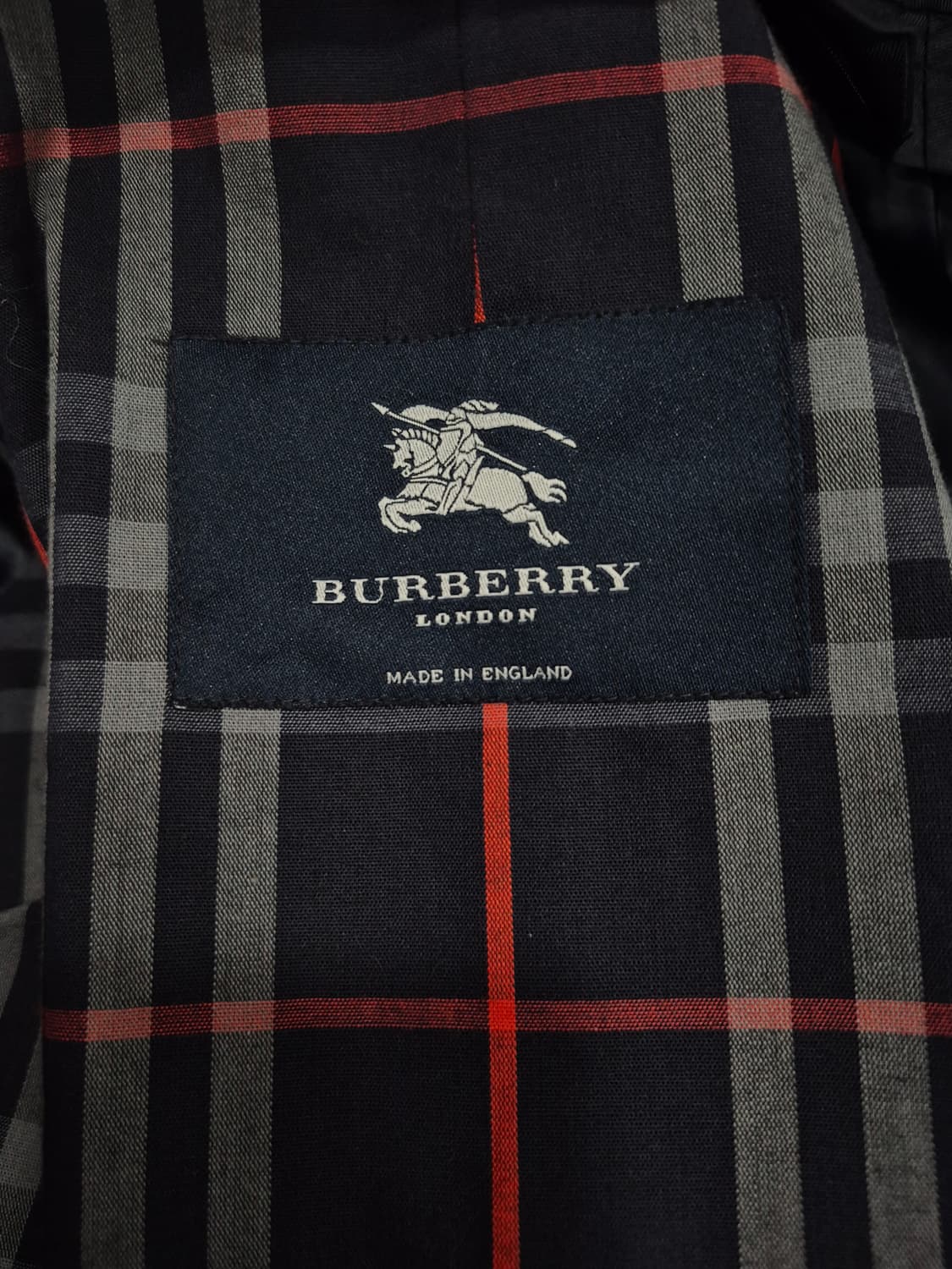 버버리 내피분리형 트렌치코트 다크네이비 롱코트 남성 105~110사이즈 상품이미지6