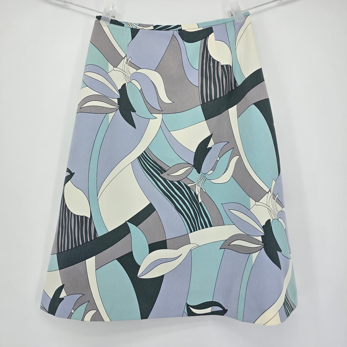 빈티지 패턴 A라인 스커트 유니크 프린트 미디스커트 여성 여름코디 상품이미지5