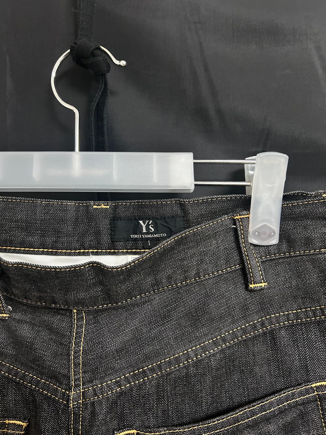 요지야마모토 비대칭데님 상품이미지3