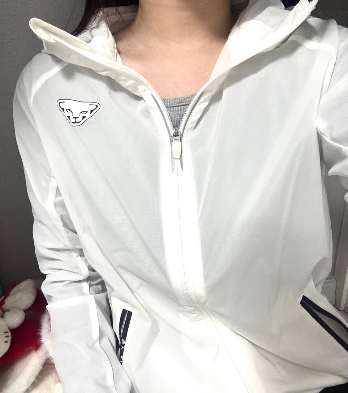 다이나핏 바람막이/윈드브레이커/화이트/브랜드/의류/옷/교복아우터 상품이미지2