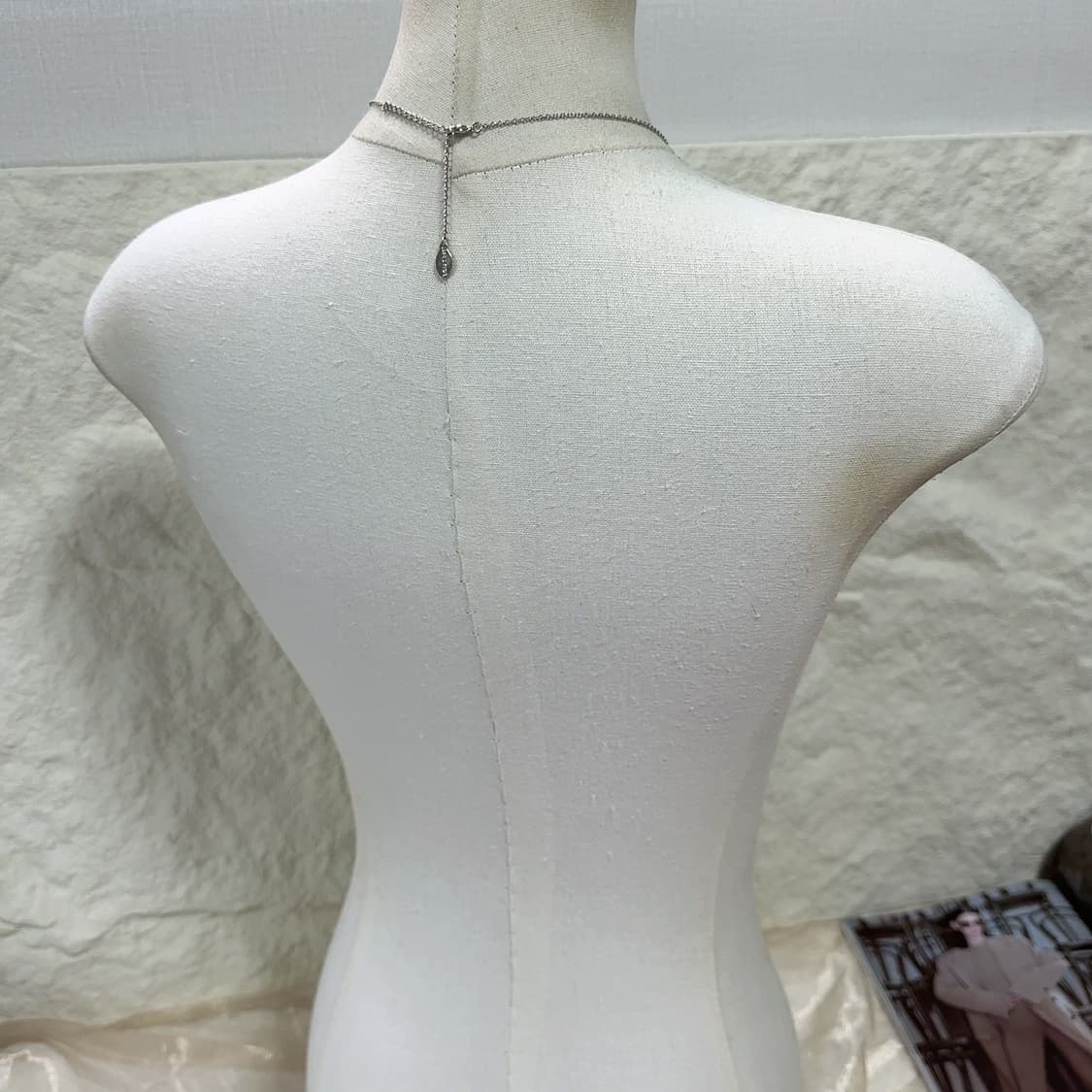 빈티지 mestige G 큐빅 목걸이 상품이미지3