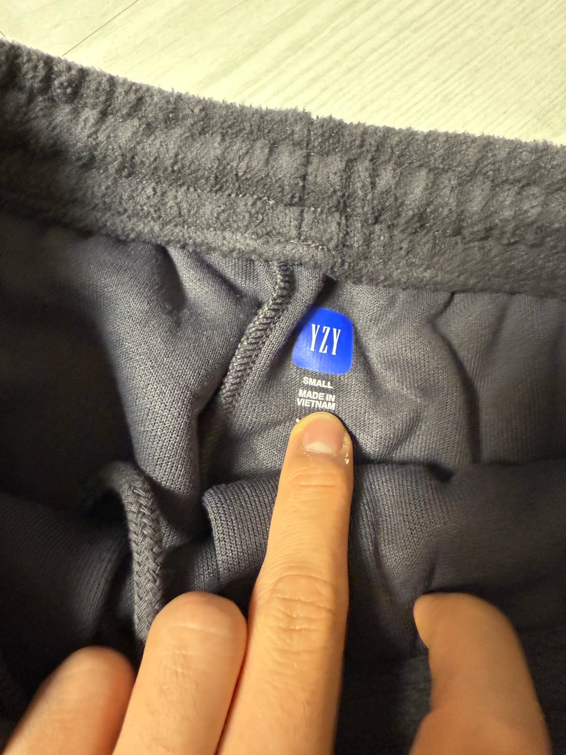 이지 차콜 플리스팬츠 s 상품이미지2