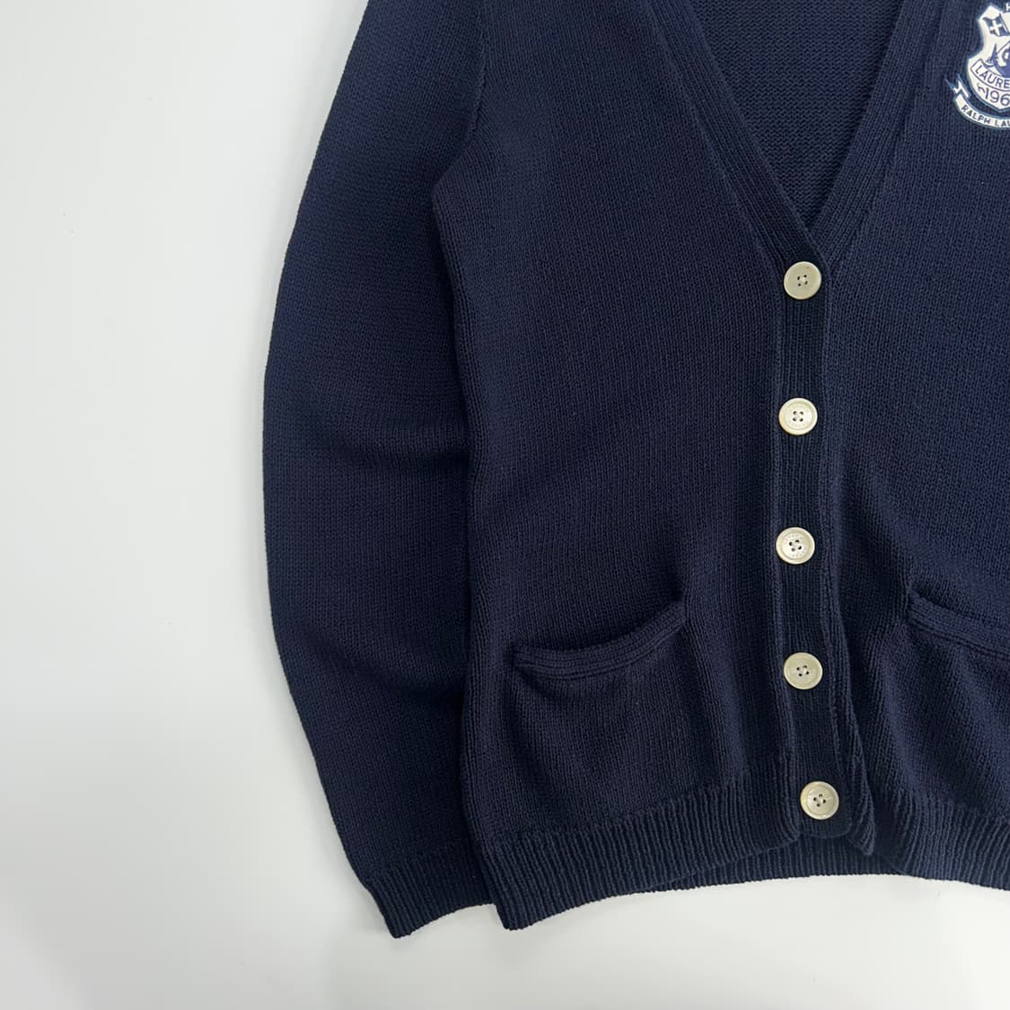 Polo 폴로 네이비 니트 가디건  상품이미지5