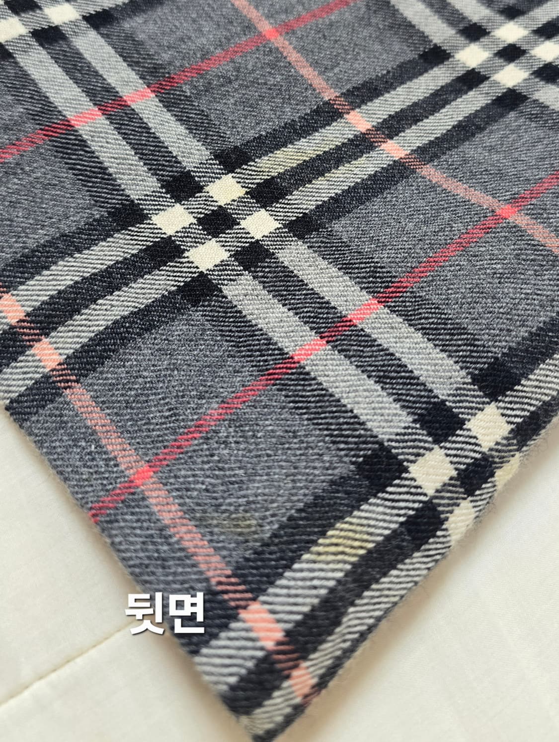 버버리 블루라벨 회색 H라인 스커트 상품이미지6