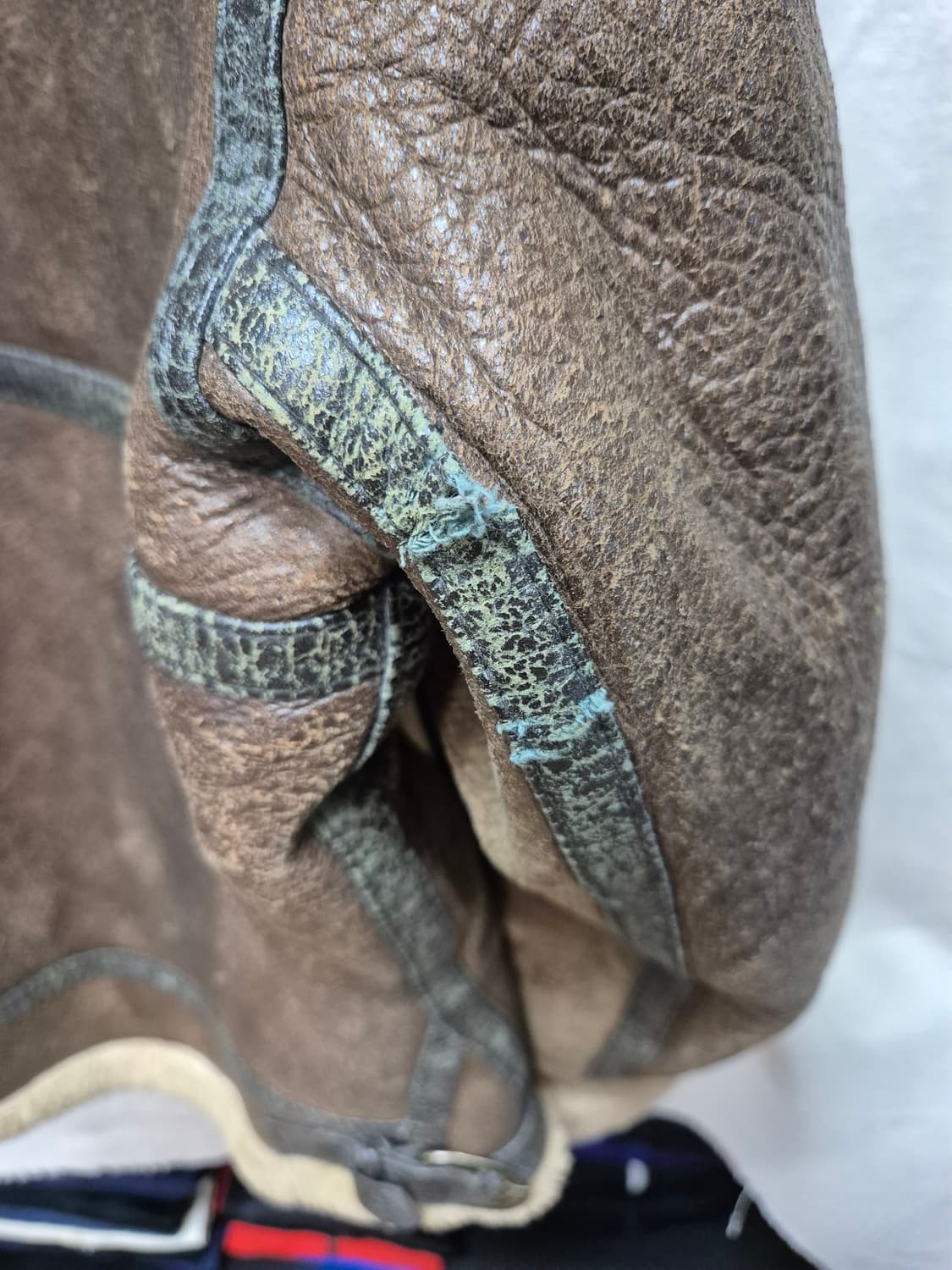 B-3 양가죽 쉽스킨 무스탕 상품이미지5