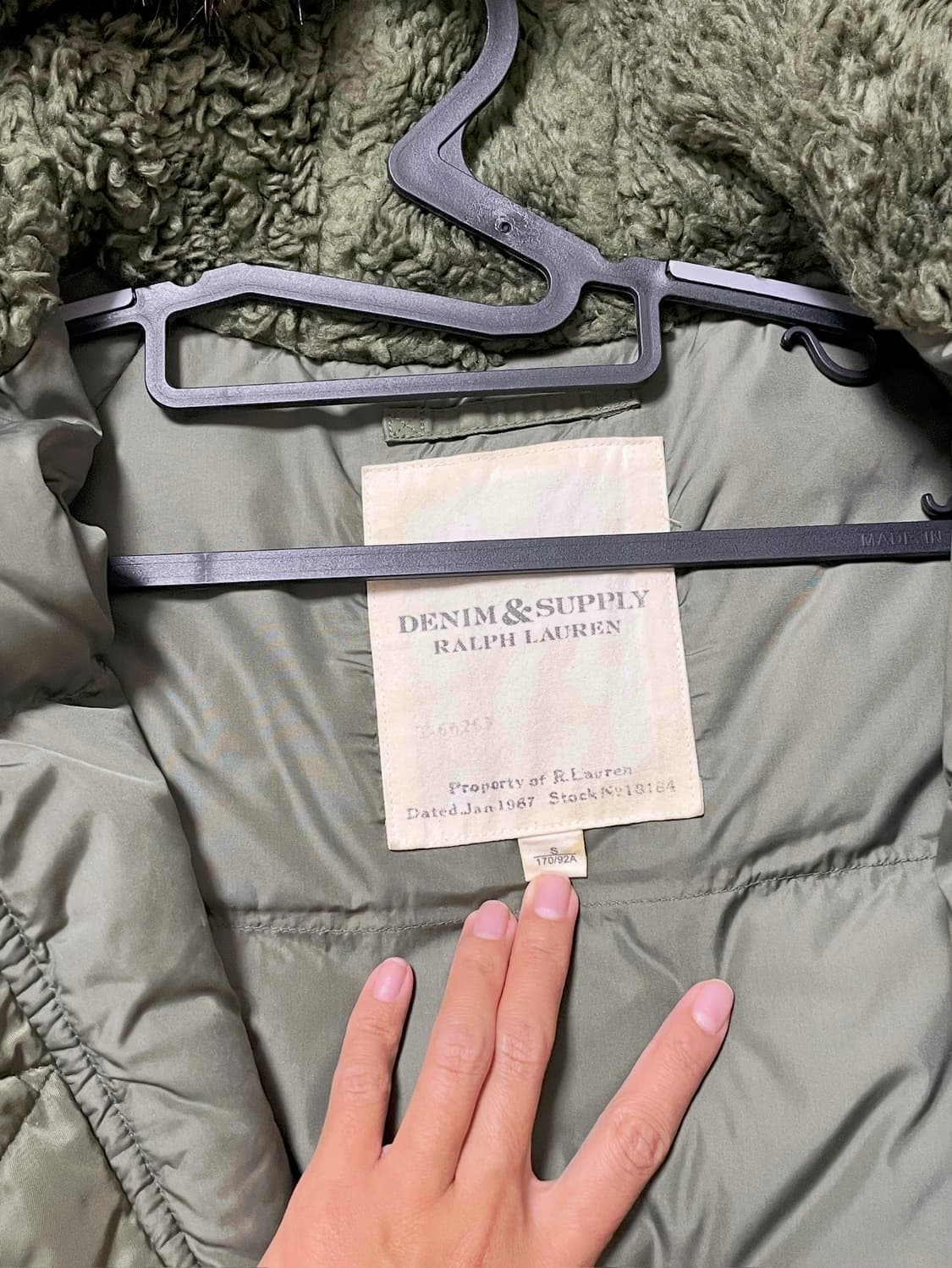 폴로 앤서플라이N3B 야상패딩 상품이미지4