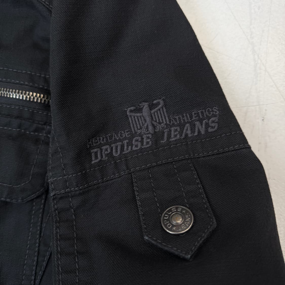 바이커 Y2K 코튼 집업 자켓 상품이미지6