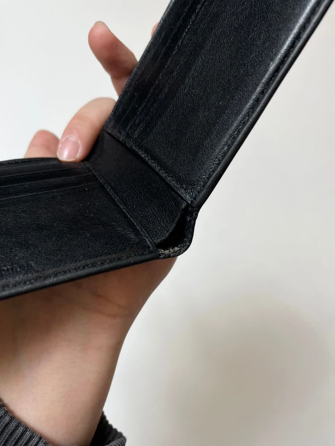 발렌시아가 캐시 스퀘어 반지갑 블랙 Q1344 상품이미지10