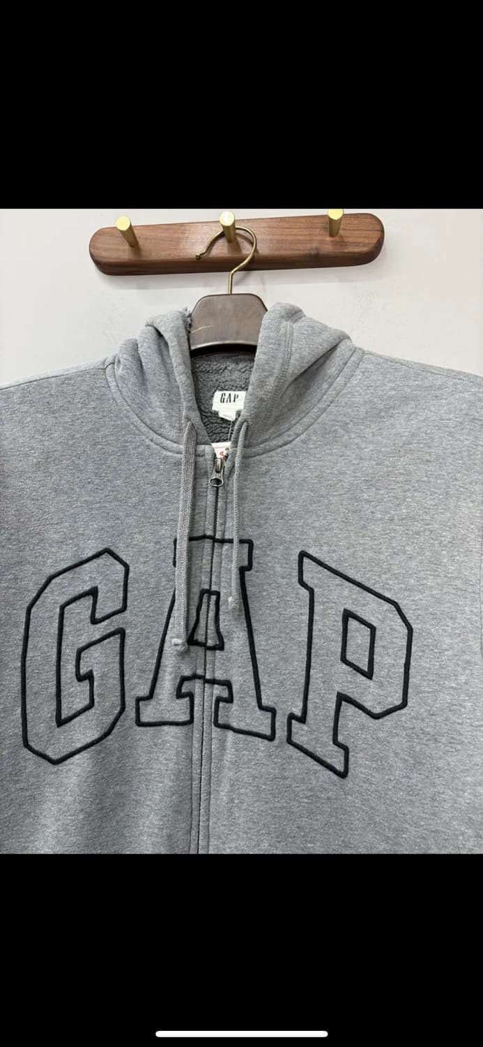 갭 빅로고 셰르파 후드집업 H1296 상품이미지3