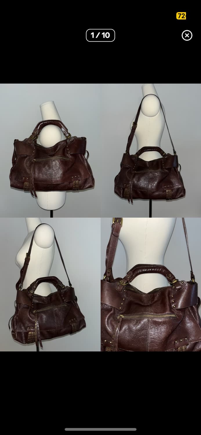 Kooba Red Brown Shoulder Bag  상품이미지1