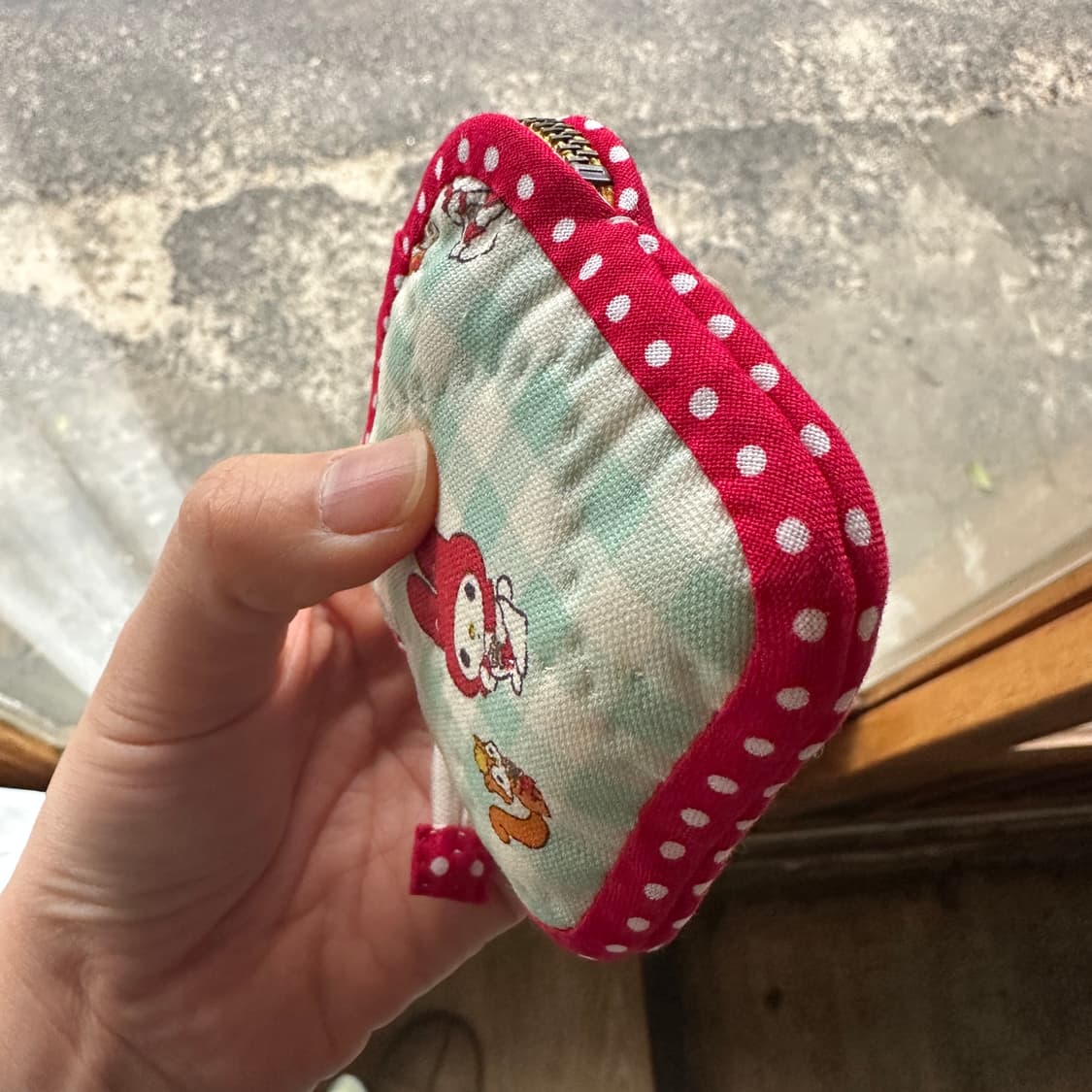 퀼트 미니 파우치 / 에어팟파우치 상품이미지5