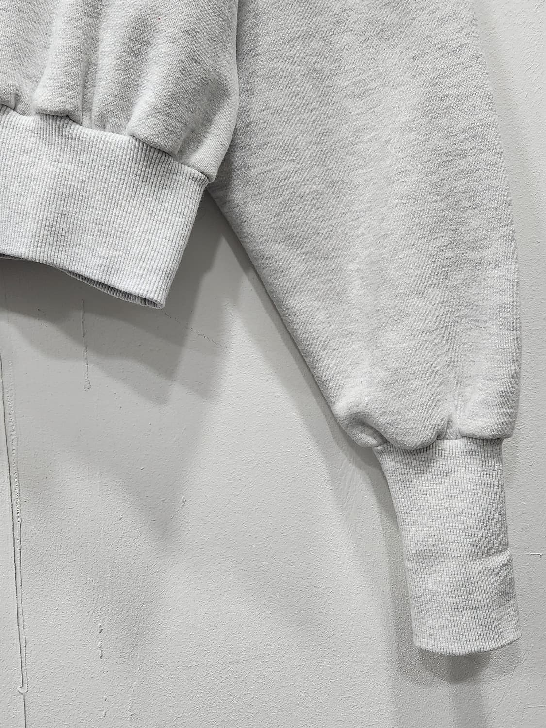 론론 반집업 크롭 기모 맨투맨  F  상품이미지4