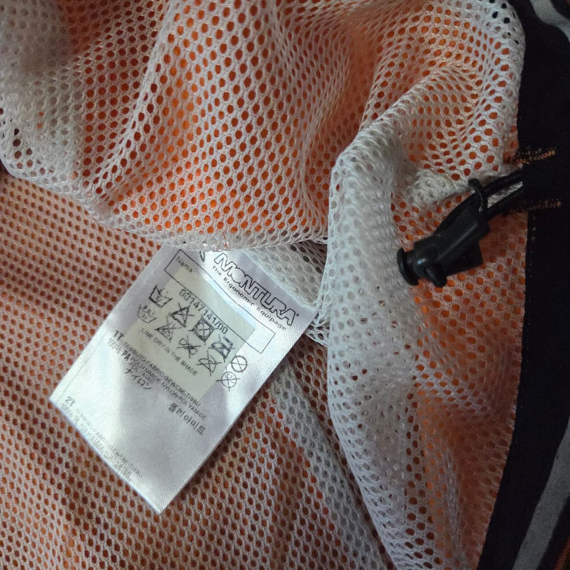 몬츄라 여성 제피로스 초경량 자켓 바람막이 S 오렌지 상품이미지10