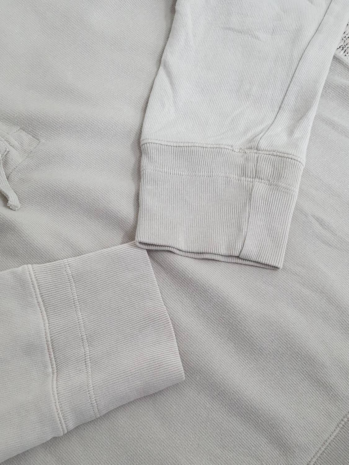 09SS 스톤 아일랜드 아이보리 쿼터 집 스웨트셔츠 상품이미지6