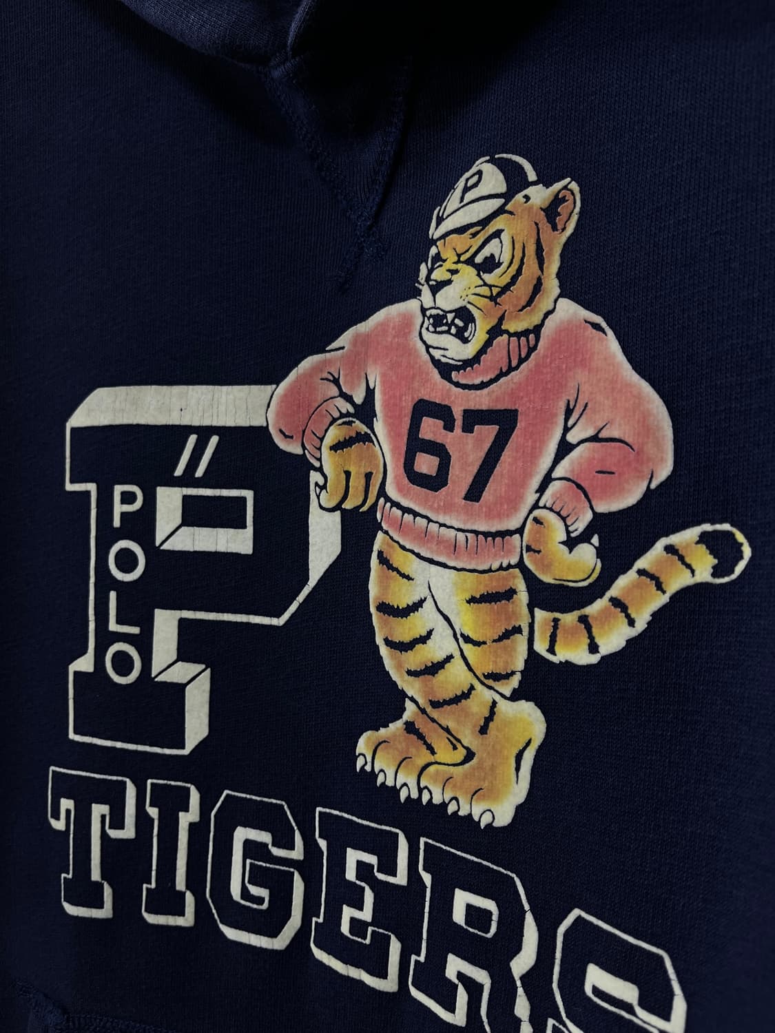 폴로 랄프로렌 오드람프 P 타이거 네이비 후드 스웻셔츠 상품이미지6