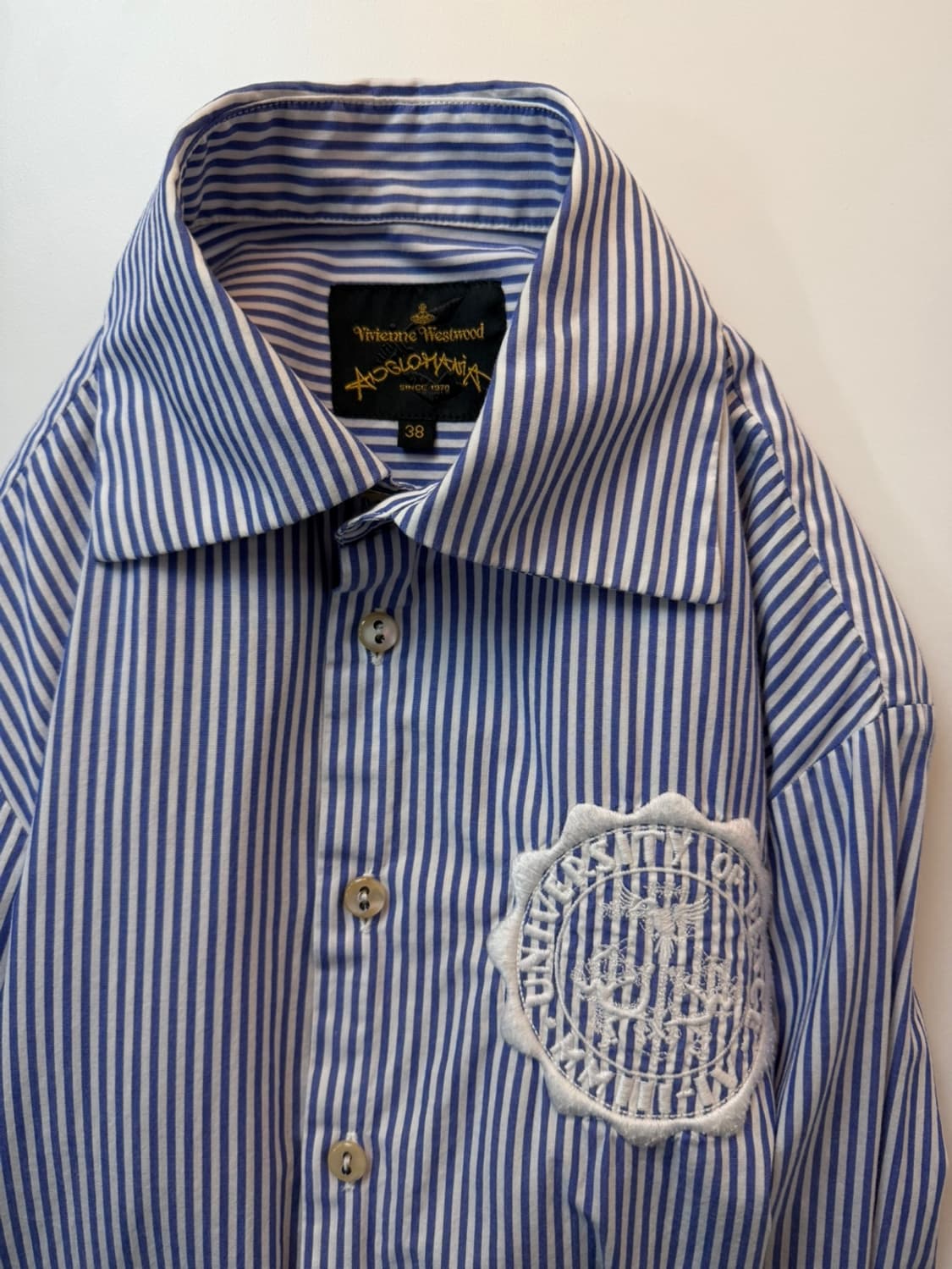 비비안 웨스트우드 앵글로매니아 스트라이프 셔츠  상품이미지1