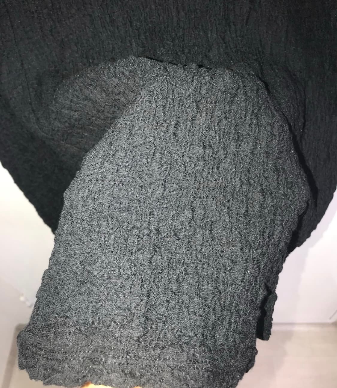 winkle black skirt 상품이미지4