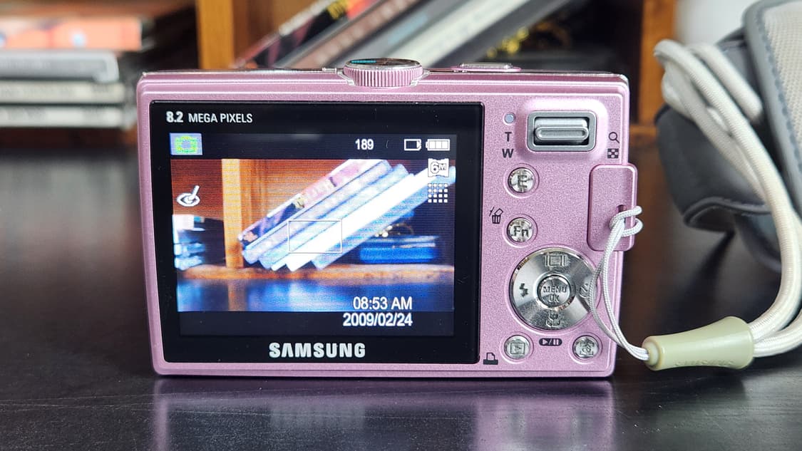 삼성 VLUU L100 핑크색 디카 빈티지 상품이미지4