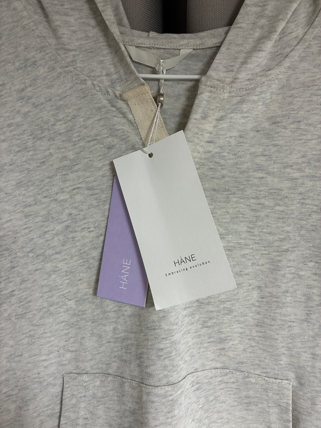 HANE 하네 이모셔널 레이스 후디 오트밀 S 상품이미지9