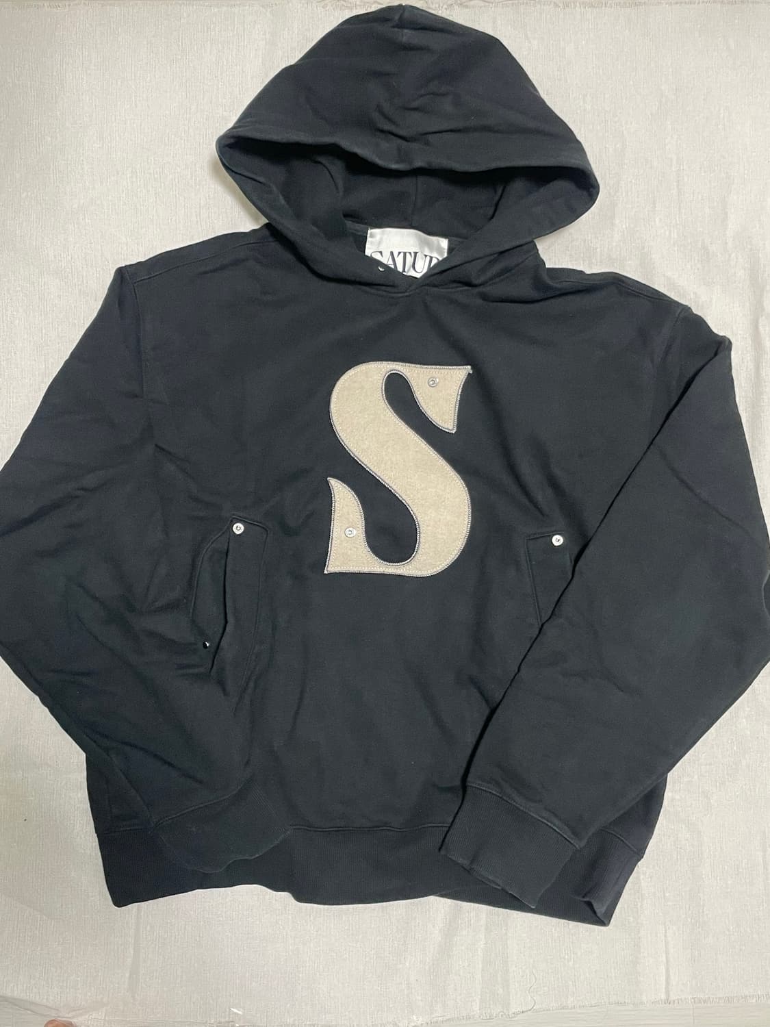 세터 후드티 블랙 상품이미지1