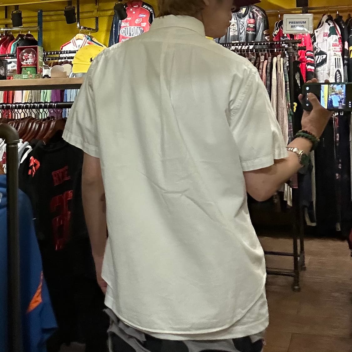 [HI] 폴로 랄프로렌 반팔 셔츠 화이트 상품이미지5