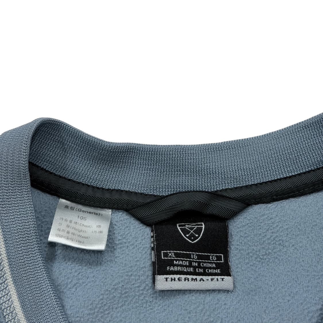 나이키 빈티지 Y2K 플리스 후리스 베스트 조끼 소라색 블루 XL 105 상품이미지5