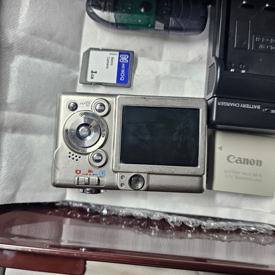 캐논 CANON IXY50 빈티지 디지털 카메라 풀세트 판매합니다 상품이미지4