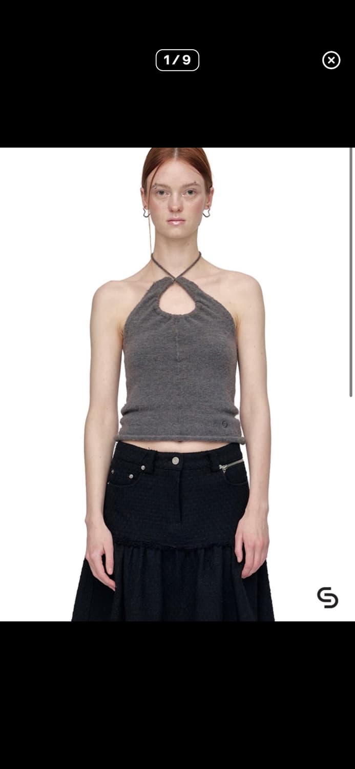 Cerric 홀터넥 니트 상품이미지4