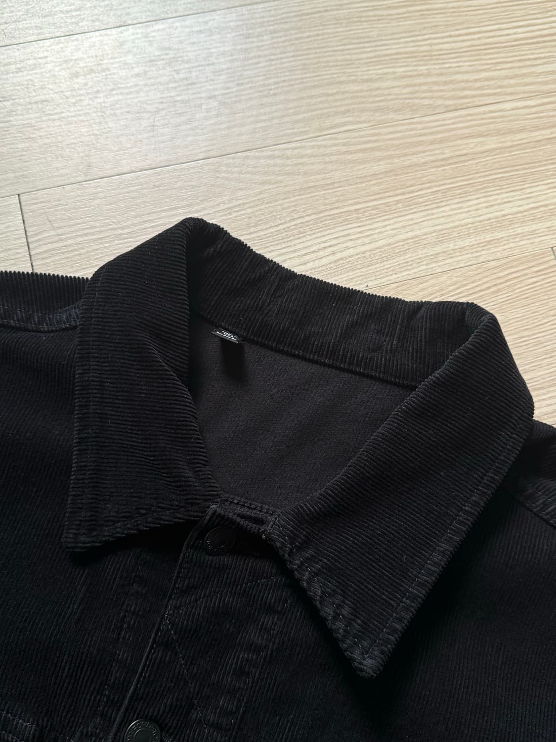톰포드 코듀로이 트러커 xxl 블랙 상품이미지2