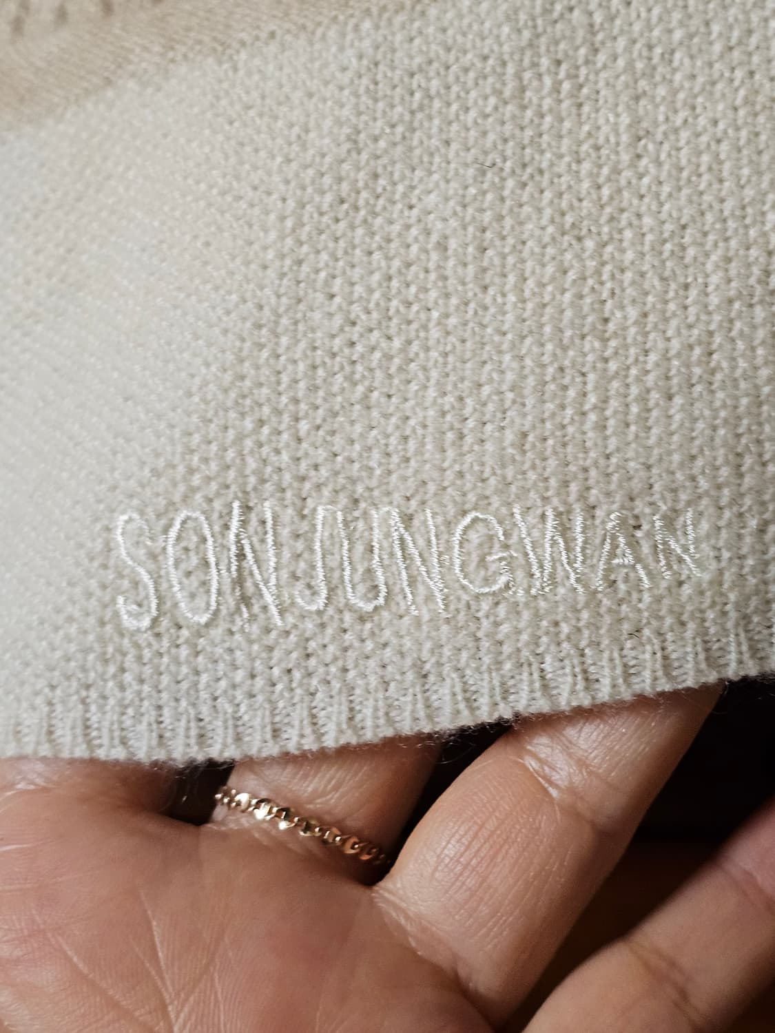 손정완 캐시미어100% 니트 상품이미지4
