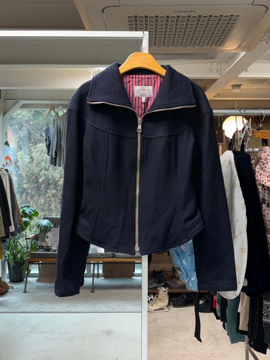 아르마니 진스 집업 울자켓 상품이미지1