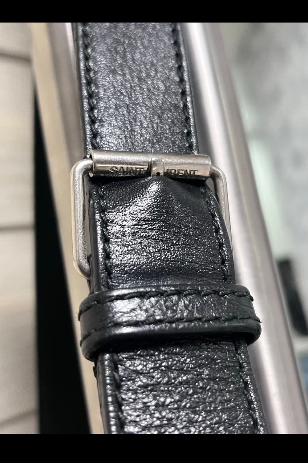 생로랑 레더 숄더백 크로스백 상품이미지5