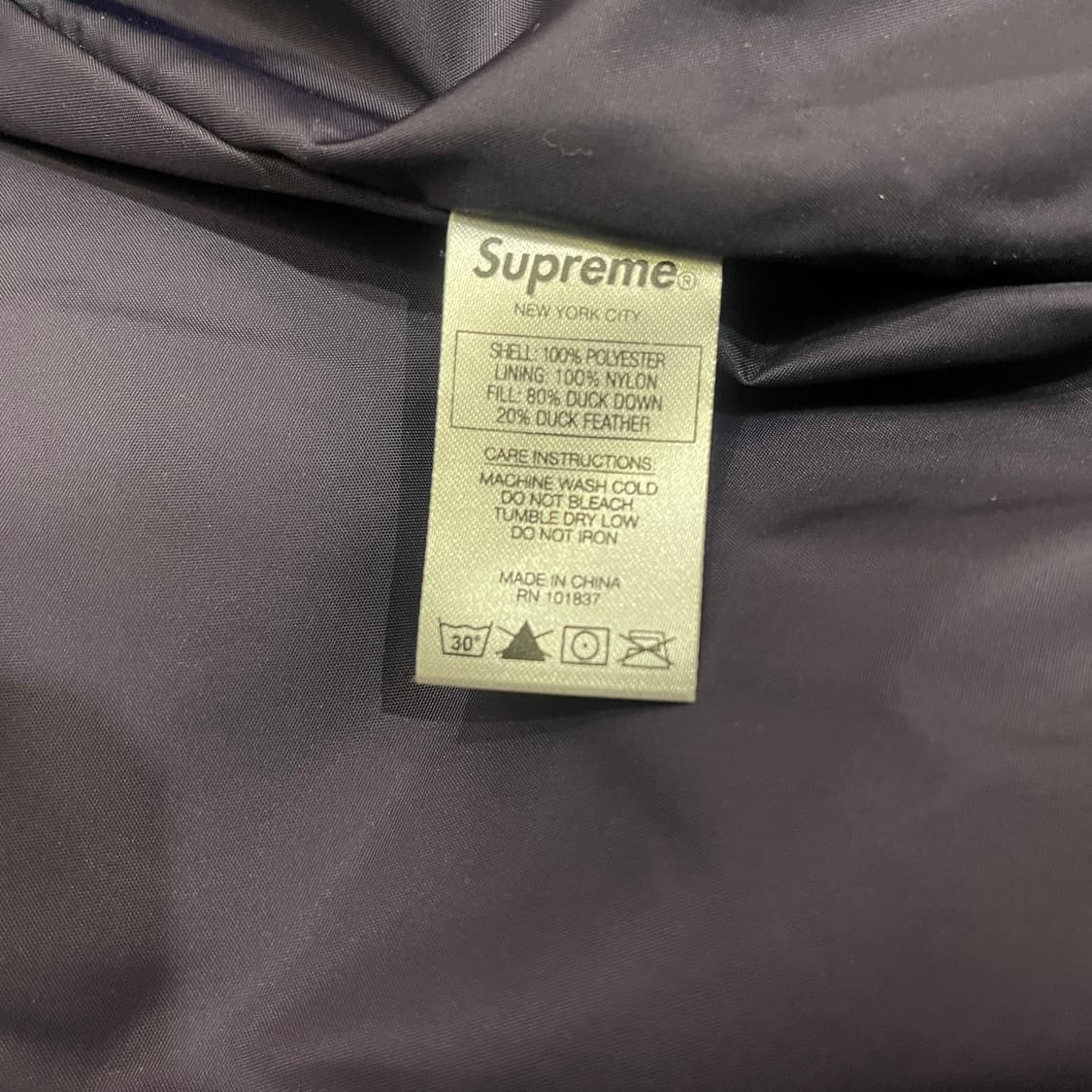 Supreme 멀티컬러 다운패딩 상품이미지7