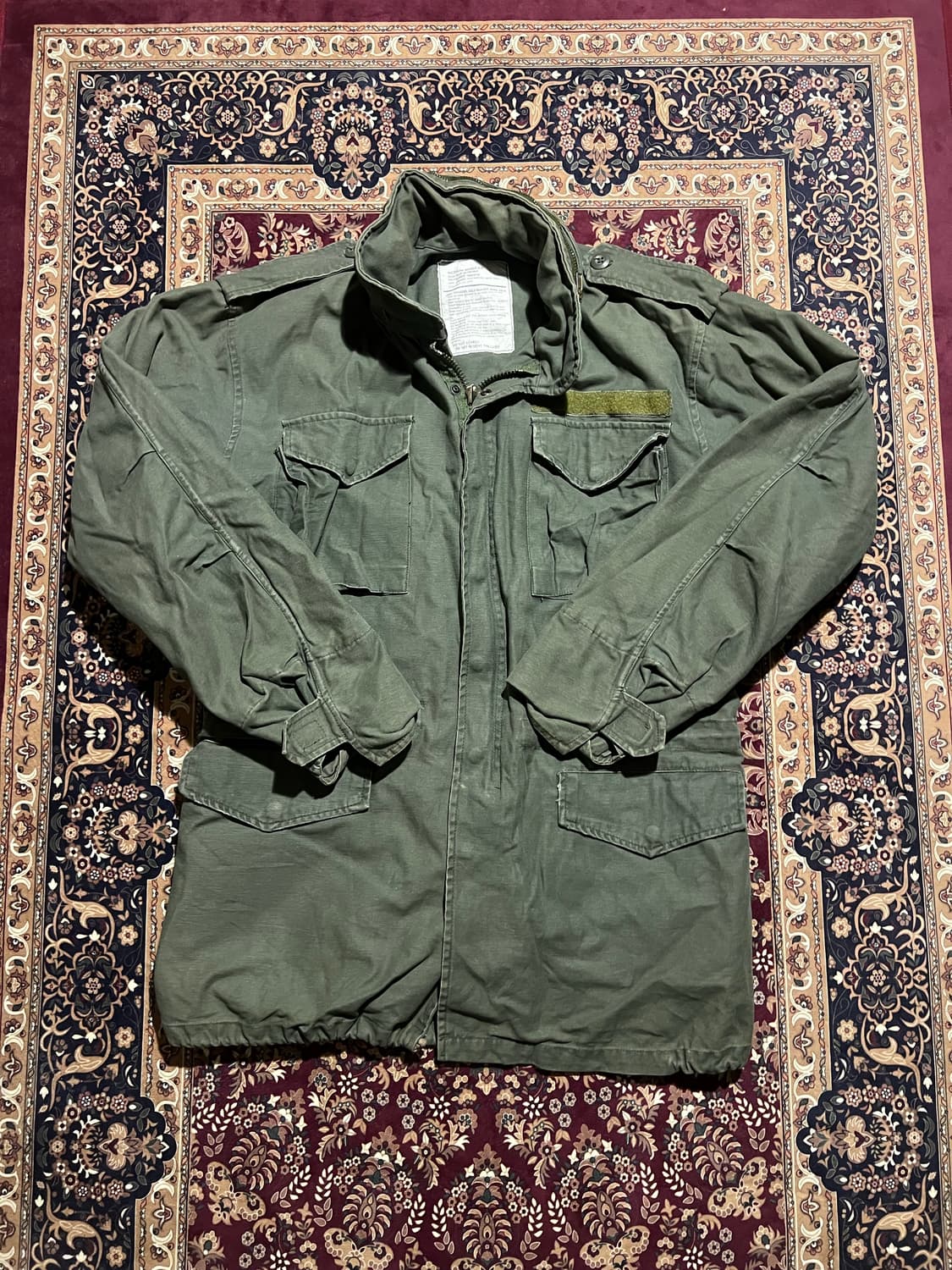 미군 오리지널 M-65 필드자켓 1971년 DSA 상품이미지1