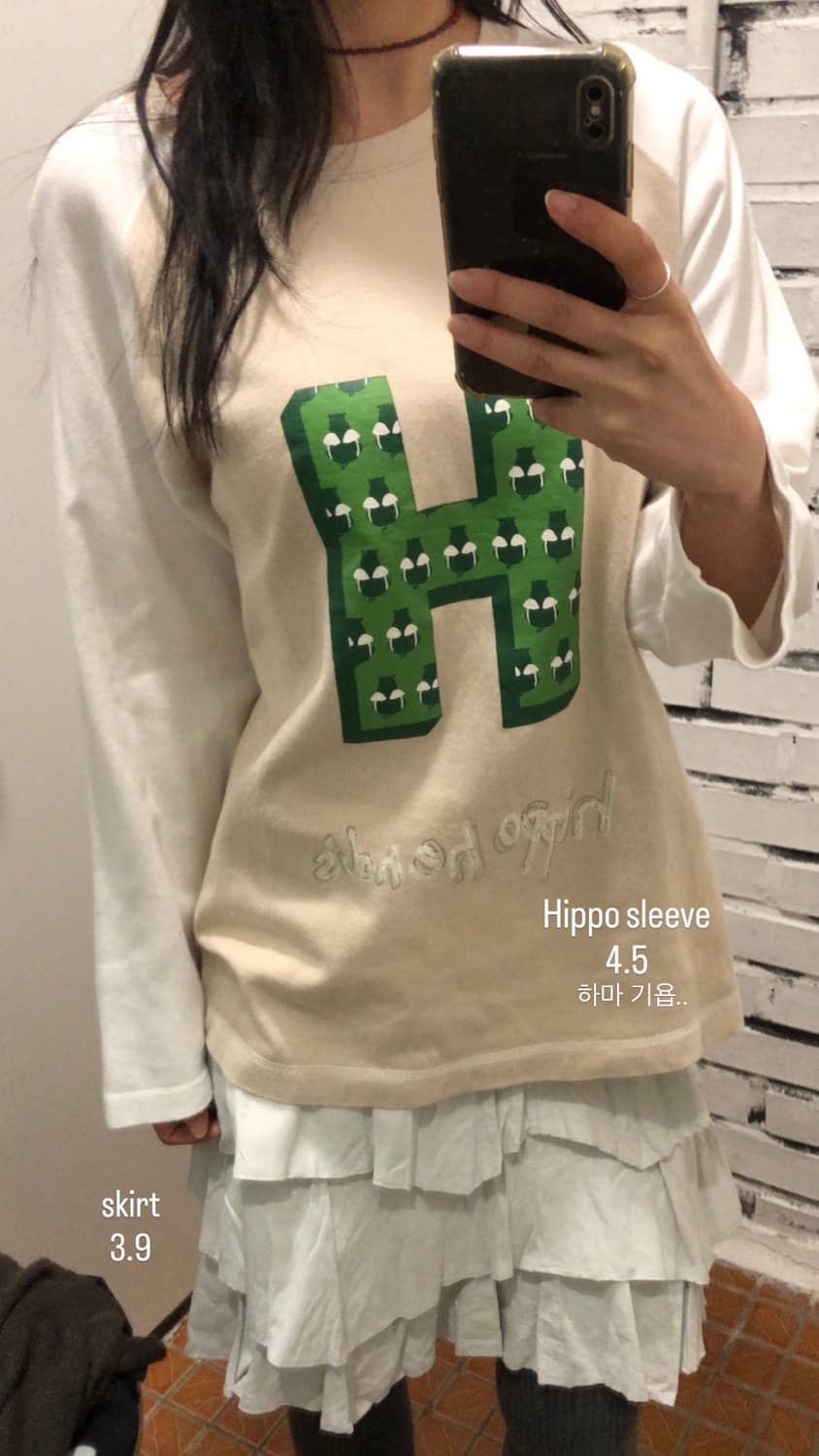 하마 프린팅 슬리브 상품이미지1